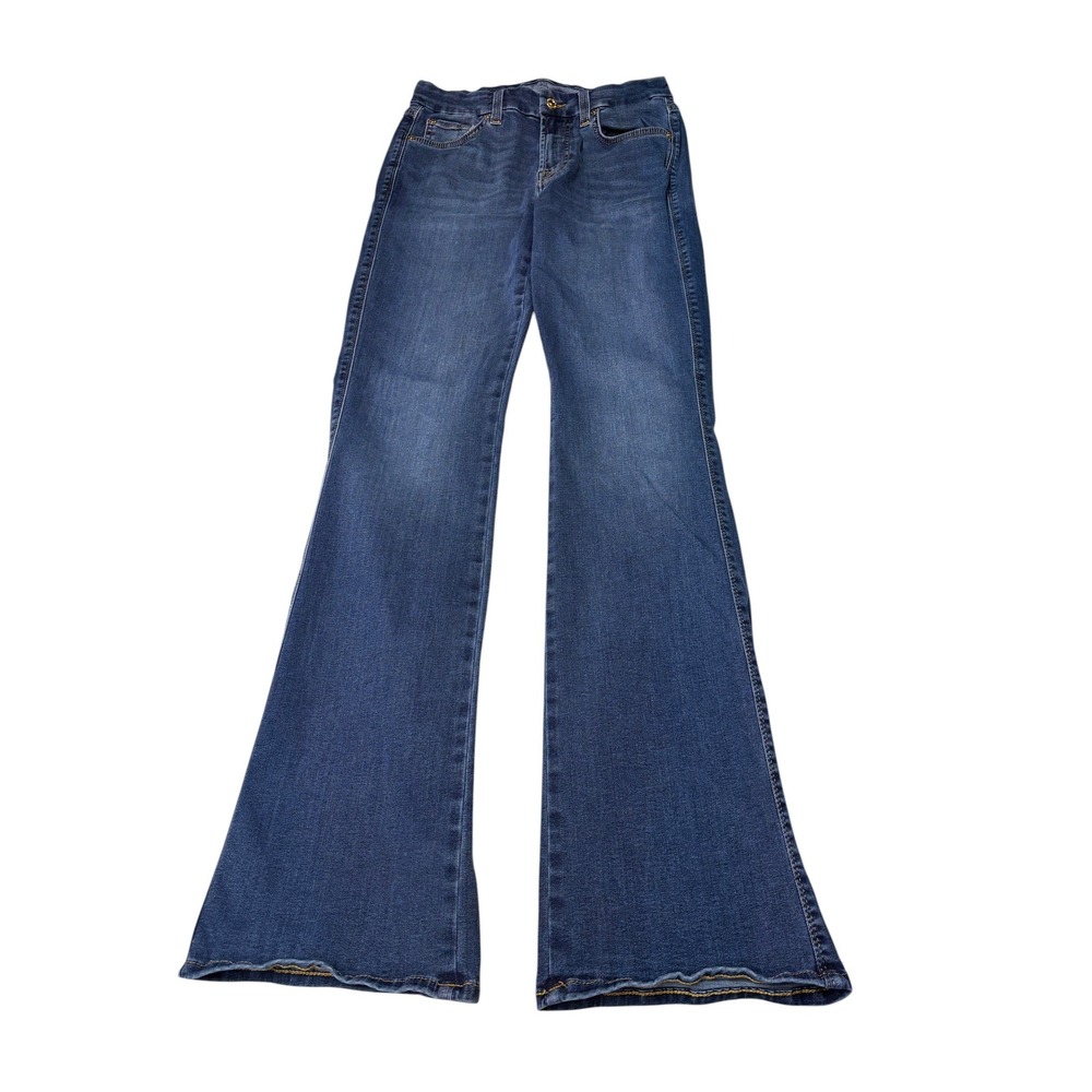7 For All Mankind Kimmie Bootcut Jeans Duchess Wash Blue Womens Size 27X33